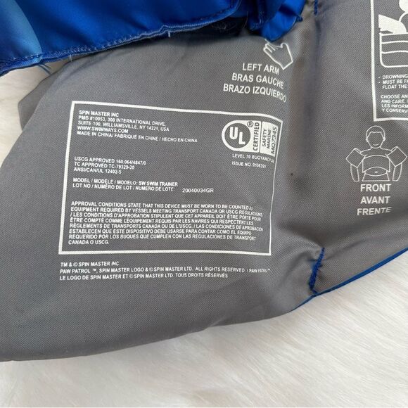 SwimWays Nickelodeon Paw Patrol Chase Learn-to-Swim Life Jacket - Picture 6 of 8